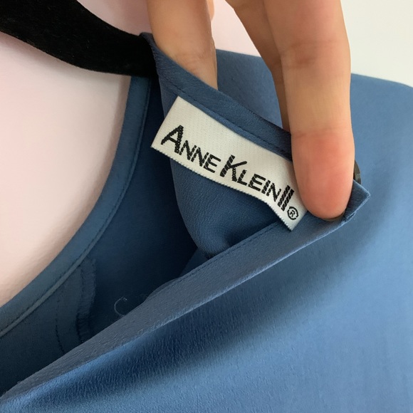 Vintage Anne Klein Silk Blouse NWT - Picture 4 of 6